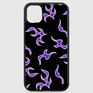 Purple Flame Phone Case